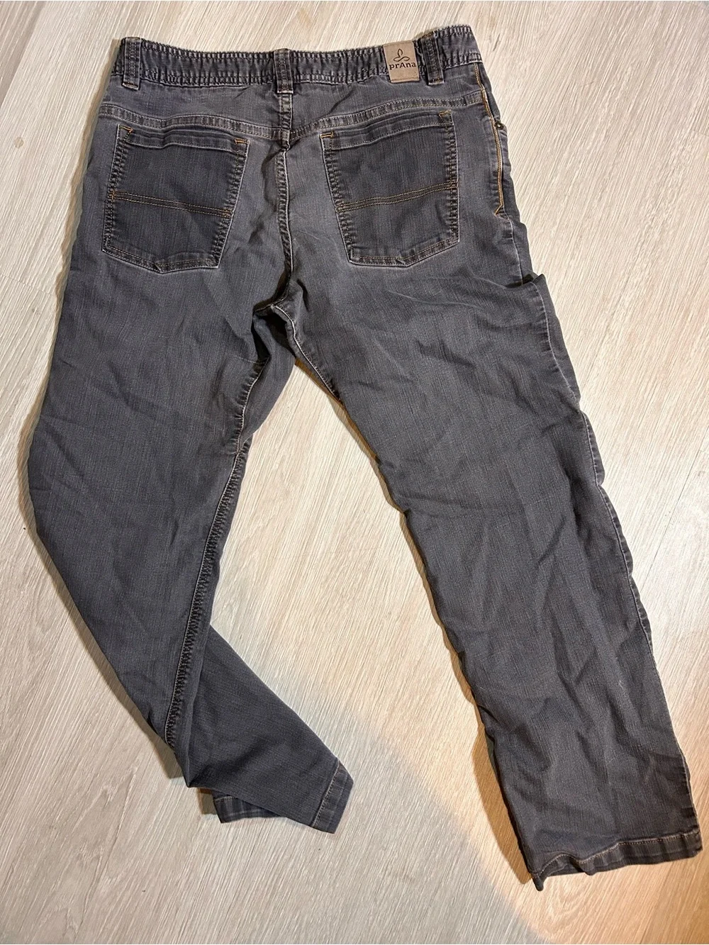 Prana Men's Straight Jeans - Charcoal Gray
